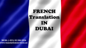 French translation in Dubai