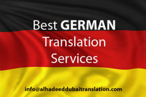 German translation in Dubai