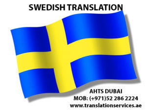 Swedish translation in Dubai
