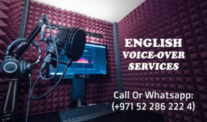 English Voice over